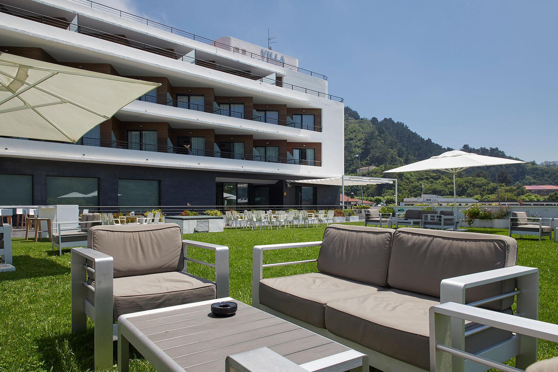 Hotel & Thalasso Villa Antilla - Habitaciones Con Terraza - Thalasso Incluida Orio Dış mekan fotoğraf